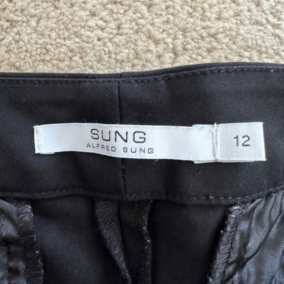 NWOT Alfred Sung long shorts - Picture 3 of 5